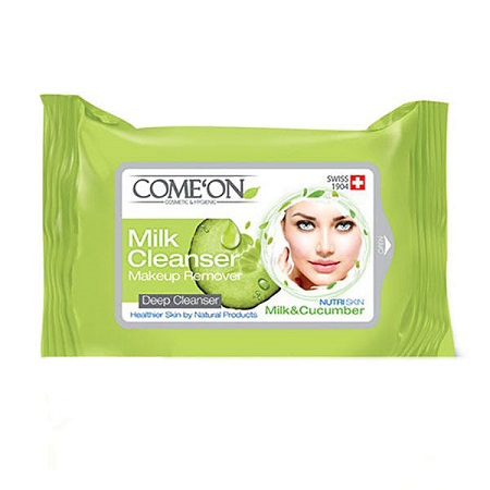 دستمال مرطوب تخصصی شیر پاک کن کامان